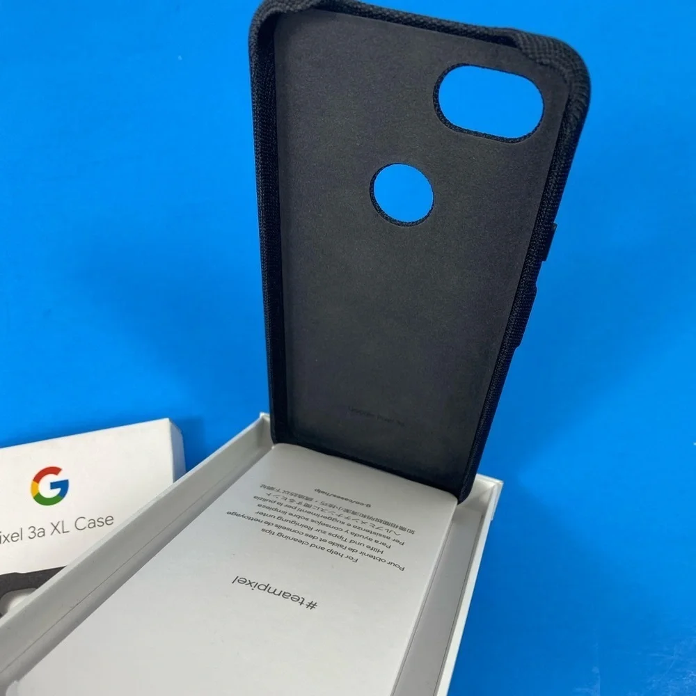 Google Protection Case for Google Pixel 3a XL Fabric Model GA00787-Black